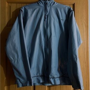 Nike Gray Windbreaker Jacket